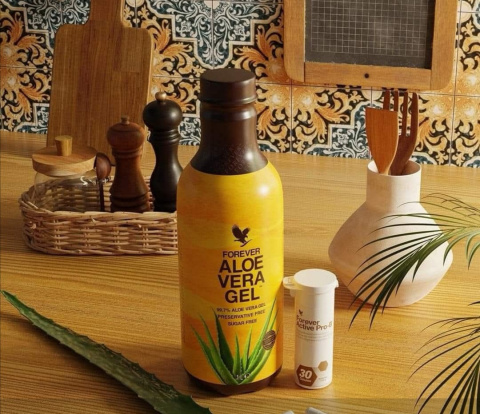 Forever Aloe Vera Gel sok z aloesu z VIT C 1L Forever Aloe Vera Gel sok z aloesu z VIT C 1L