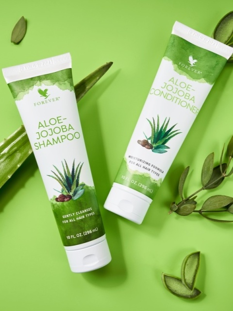 FOREVER ALOE JOJOBA SHAMPOO & CONDITIONER – zestaw szampon + odżywka