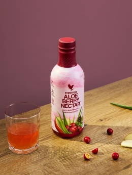 FOREVER ALOE BERRY NECTAR – sok aloesowy z żurawiną (1L)
