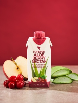 FOREVER ALOE BERRY NECTAR – sok aloesowy jabłko-żurawina (330 ml)