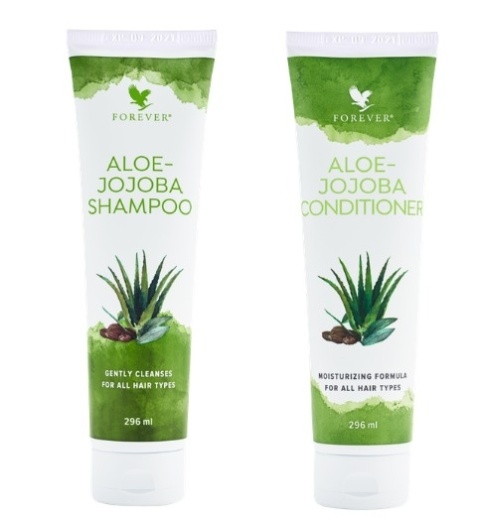 FOREVER ALOE JOJOBA SHAMPOO & CONDITIONER – zestaw szampon + odżywka