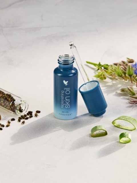 FOREVER REPLENISHING SKIN OIL – regenerujący olejek do skóry, wolny od silikonów