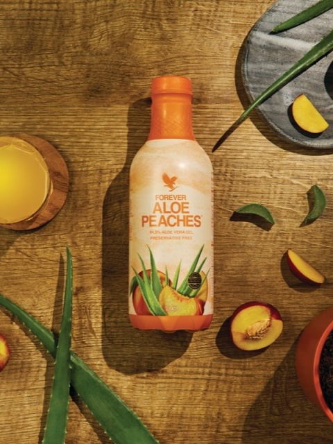 FOREVER ALOE PEACHES – sok aloesowy o smaku brzoskwiniowym (1L)