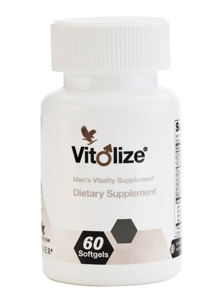 Витамины для мужчин Forever Vitolize Men, масло семян тыквы, цинк и селен, капсулы